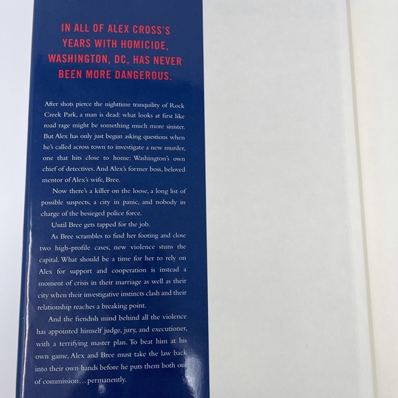 CROSS THE LINE Hardback Book by James Patterson - Picture 3 of 7